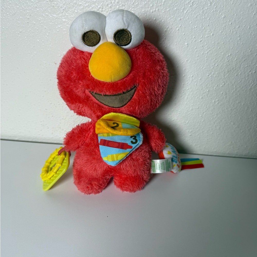 Sesame Street Red and Yellow Plush Bird Toy